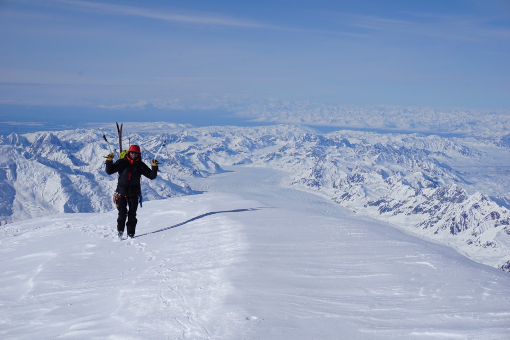 A few steps from the summit. Photo-Adam Fabrikant