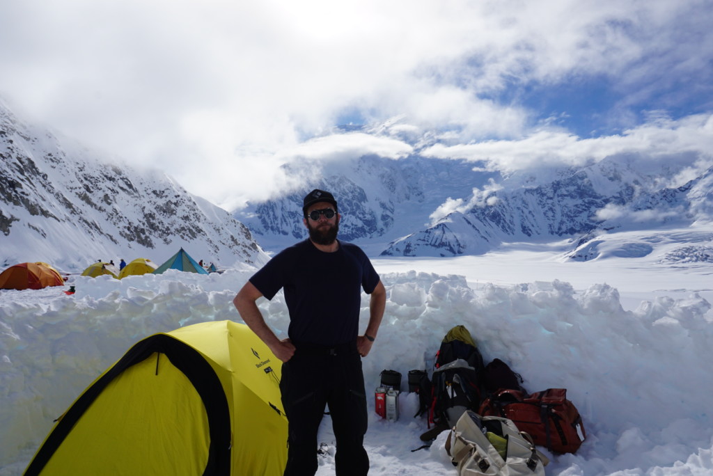 Chillin at basecamp taking in all the options. Photo Adam Fabrikant