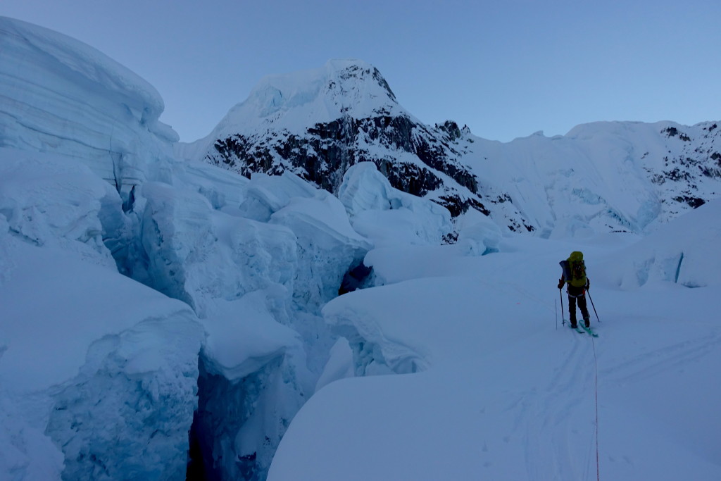 Working through icefall